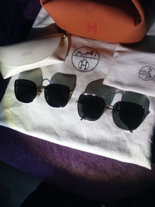 Hermes Bag And Gentle Monster Sunglasses