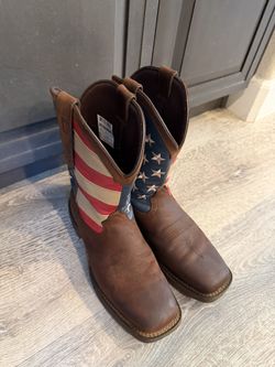 Durango Rebel Patriotic Flag Western Boots for Men 10.5D