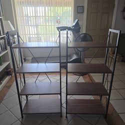 Pair Of Bookshelves 