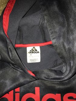 Adidas hoodie and Nike shirt