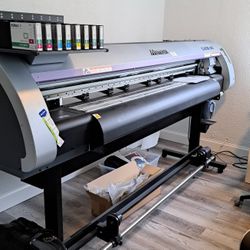 64" Eco Solvent Printer/Cutter