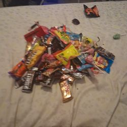Chocolates And Candy From Halloween