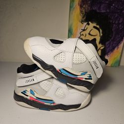 Size 8c - South Beach Jordan 8's
