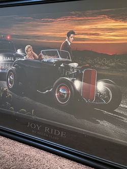 Framed Joyride Elvis and Marilyn