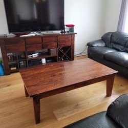 Buffet Cabinet With Coffee Table