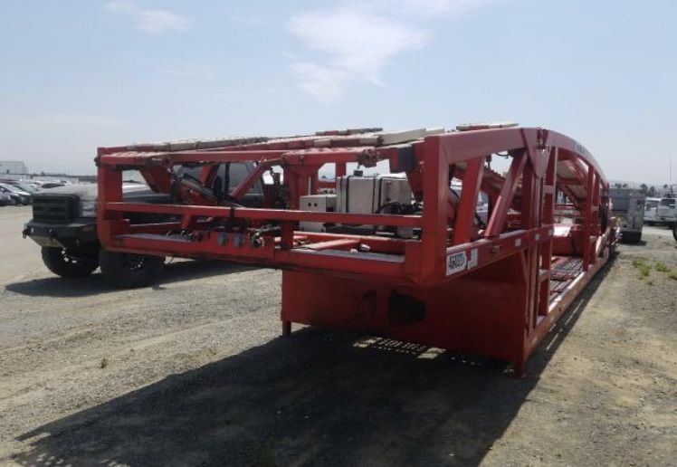 Car carrier. Car hauler car trailer