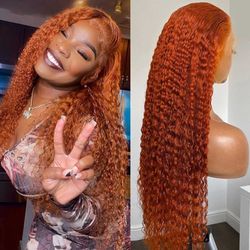 Ginger Lace Front Wig
