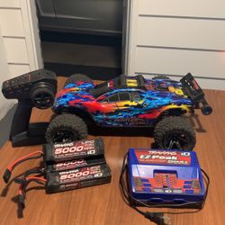 Traxxas Rustler Vxl 4x4 W Hoss Esc And Motor for Sale in Glendora