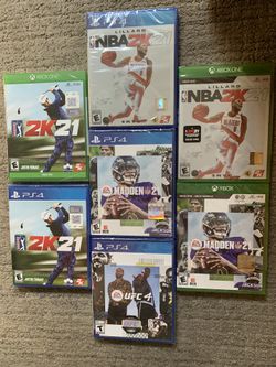 Brand new sealed games Xbox or ps4