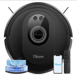 Tikom Robot aspirador y trapeador combinado, aspiradora robótica de 5000