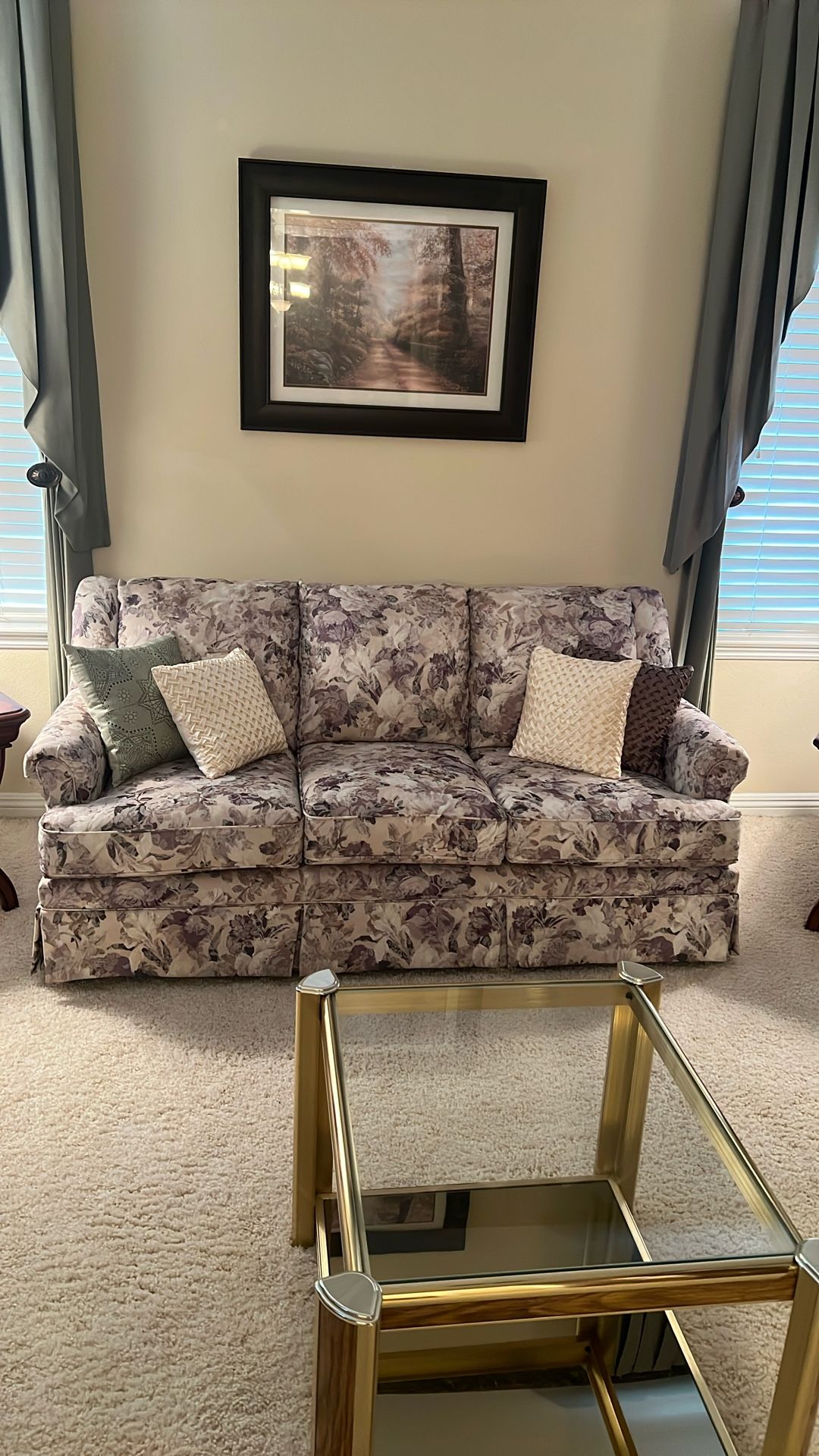 Sofa And Matching Loveseat 
