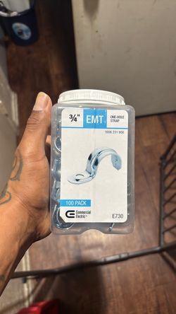 3/4” EMT One Hole Straps