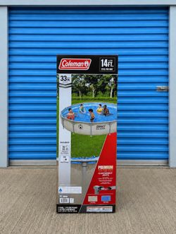 New! Coleman 14ft Pool