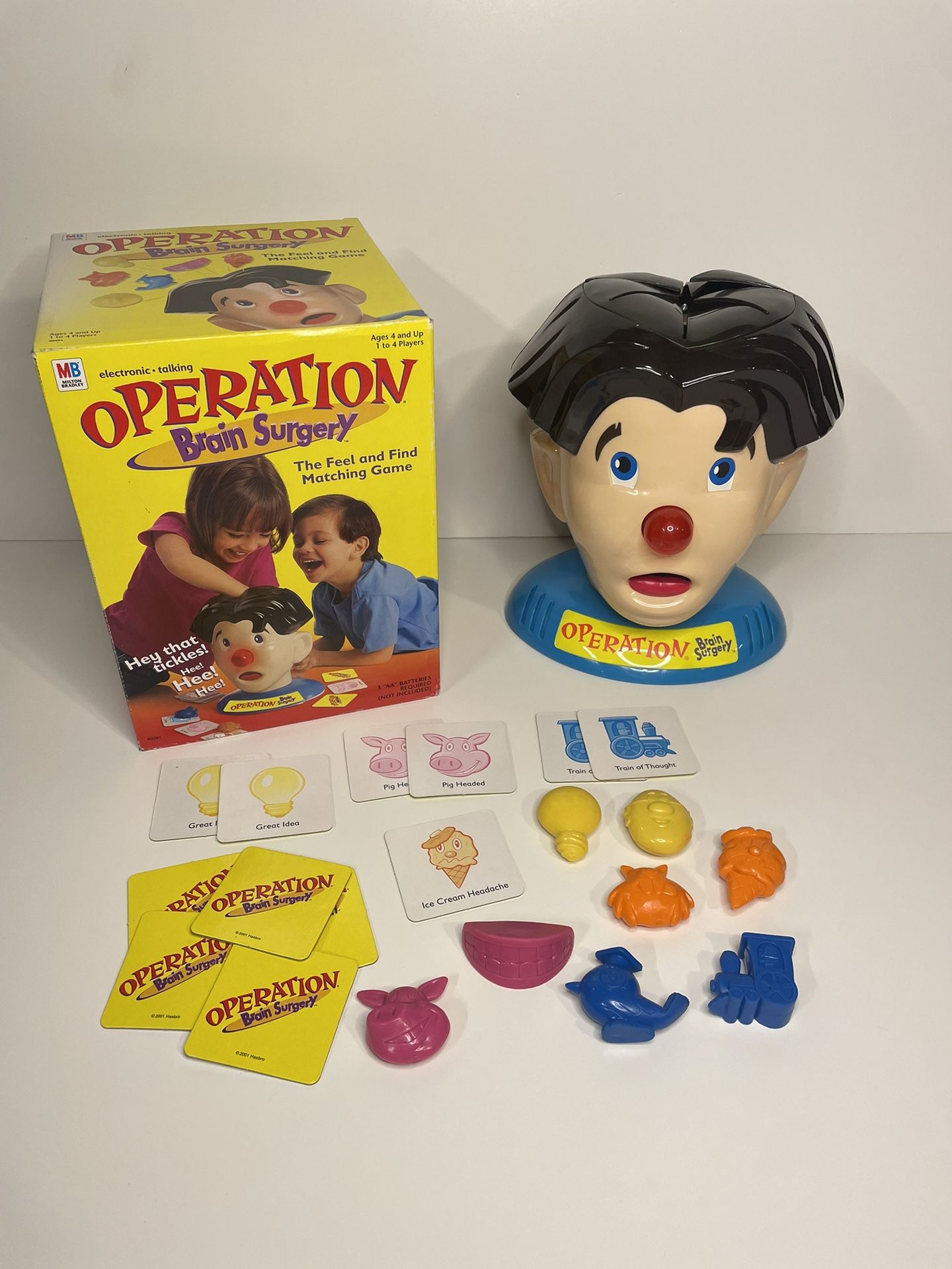 Vintage operation brain surgery game