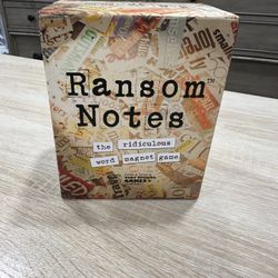 Ransom Notes - The Ridiculous Word Magnet Party Game 