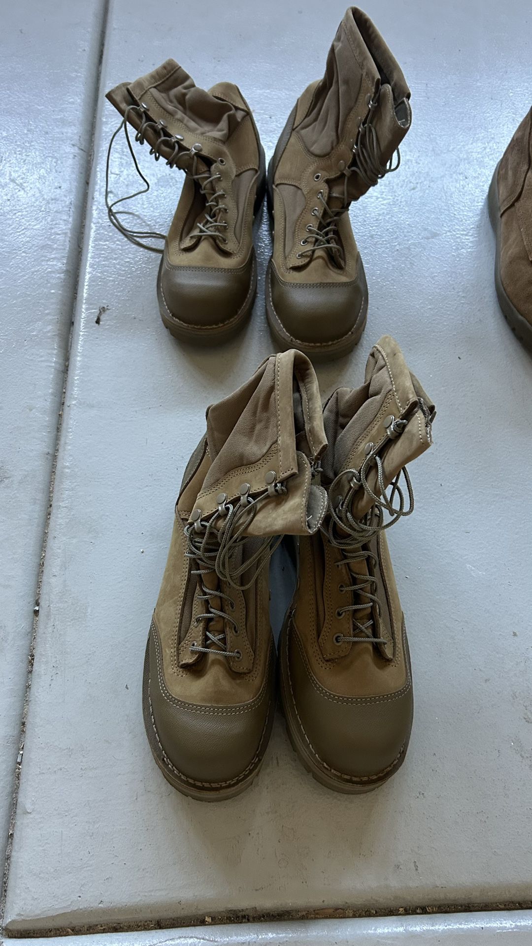 Assortment of Military Boots