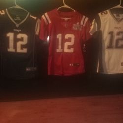 Tom Brady Patriot Jersey's 