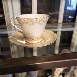Cup And Saucer Gladstone From England