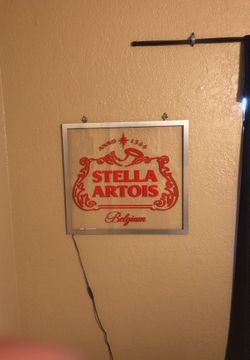 Beer Neon Stella Artois