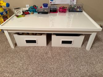 Pottery Barn Carolina Activity Table & Drawers