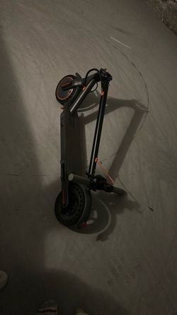 Xiaomi Electric Scooter Folded Black Orange