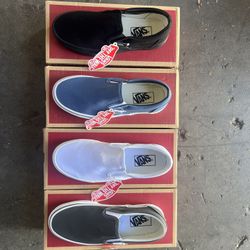 Vans slip on