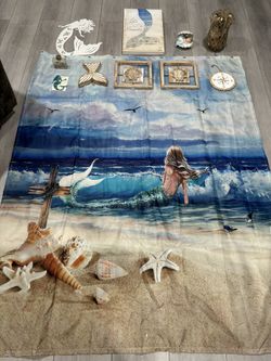 Mermaid Shower Curtain And More