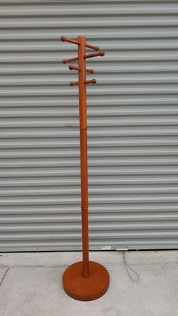 Wood Coat Tree or Rack