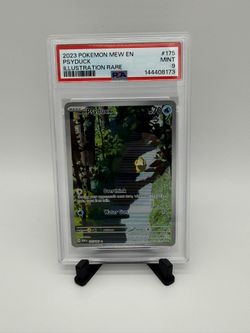 Psyduck 175/165 SV: Scarlet & Violet 151 Illustration Rare Holo EN PSA 9