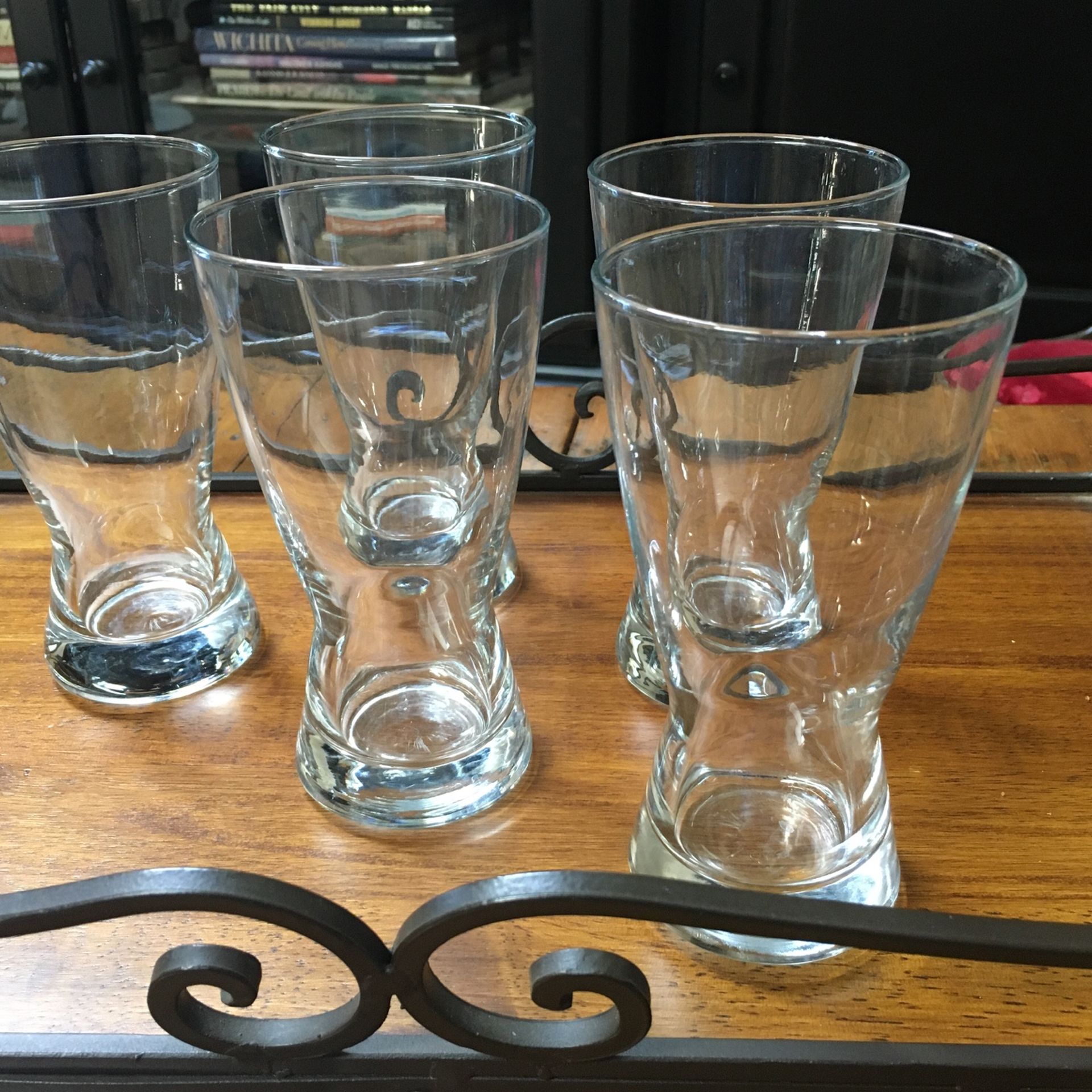 (5) Vintage Pilsner Glasses