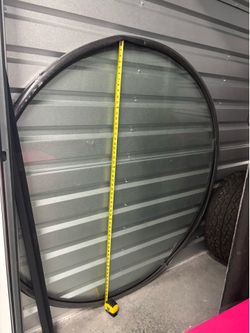 56" Round Glass Table Top - Heavy Thick Glass