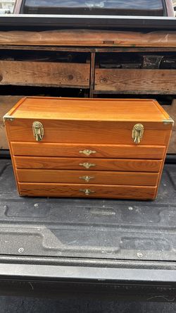 Wooden Tool Chest