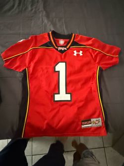 Maryland Terrapins Under Armour #1 Football Jersey