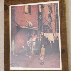 Normal Rockwell "GI Homecoming" Print