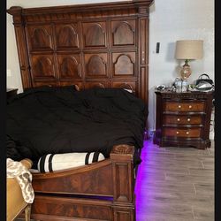 Extra Tall Solid Wood Bedroom Set