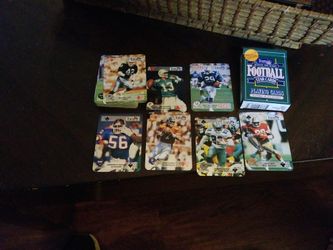 1992 NFL stars playing cards