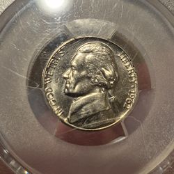 1962-D Jefferson Nickel - PCGS MS62