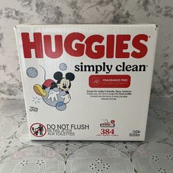 Huggies Wipes Box 