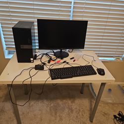 Computer Desktop With I5 8 Gen (Dell Optiplex 5060) With Monitor , Keyboard And Mouse