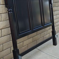 Queen Cherry Wood  Bed Frame 