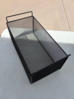 Mesh basket - great for CD storage