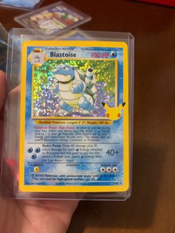 Blastoise Celebrations