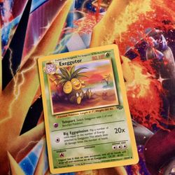 Pokémon TCG Exeggutor Jungle 35/64 card