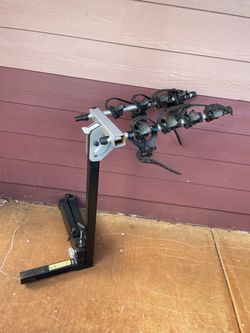 Hitch-Mount 4-Bike Carrier Rack