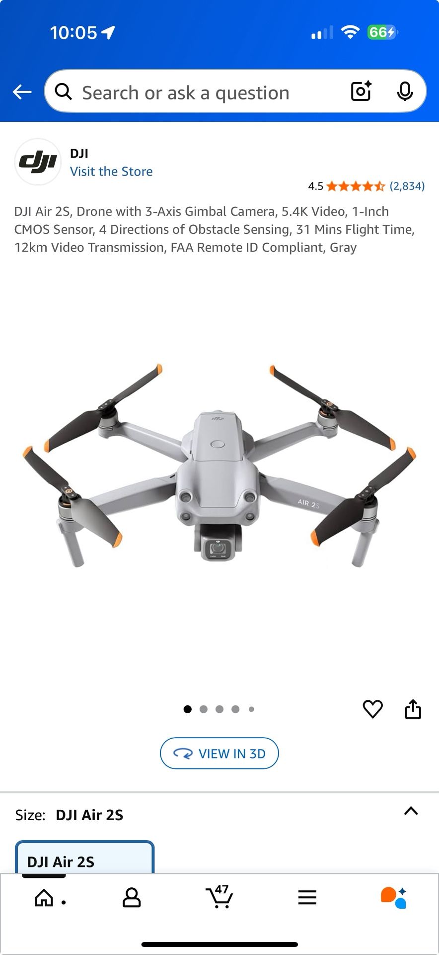 DJI AIR 2S Fly more Combo