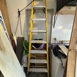 Dewalt 8’ Ladder Fiberglass 