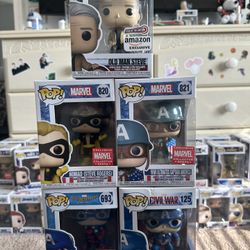 Captain America Pop Lot