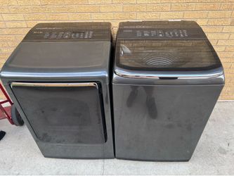 Samsung washer and gas dryer