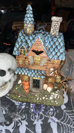 Rare Animated Haunted House Sound Flickering Lights Large Costco Kirkland
