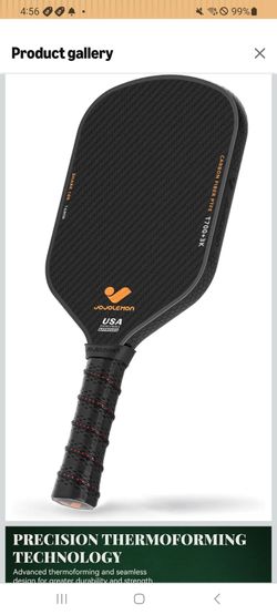 JOJOLEMON Pickleball Paddles, Carbon Fiber